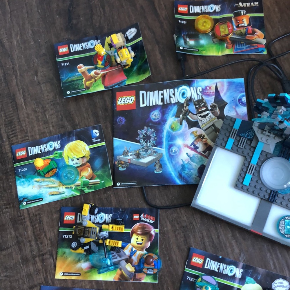 Lego Dimensions Video Game LOT XBOX - Picture 3 of 11